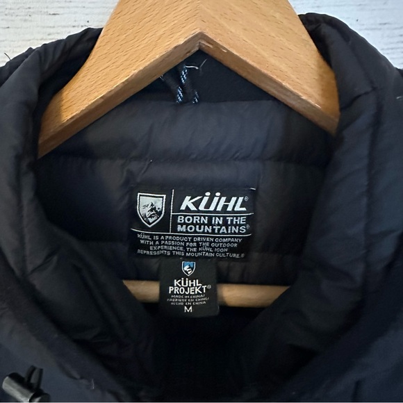 Kuhl Spyfire Puffer Parka Jacket in Black - Picture 7 of 9